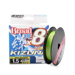 OWNER Kizuna X8 Chartreuse 135 m 0,10-0,25 mm