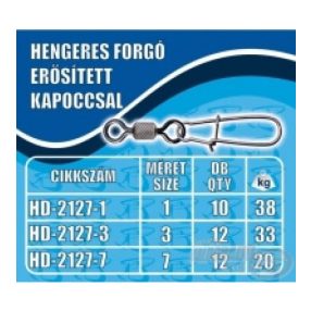 Haldorádó Hengeres forgó erősített kapoccsal - nagy (L)