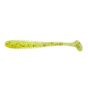   Keitech Swing Impact 2,5"/63 mm - PAL#01 - Chartreuse Red Flake