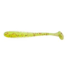   Keitech Swing Impact 3"/76 mm - PAL#01 - Chartreuse Red Flake
