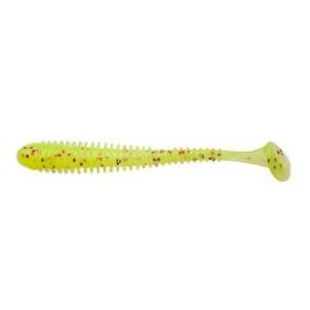   Keitech Swing Impact 4,5"/114 mm - PAL#01 - Chartreuse Red Flake