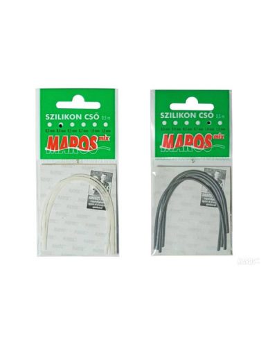 Maros Mix Fekete Szilikoncső (0,3-1,2 mm)