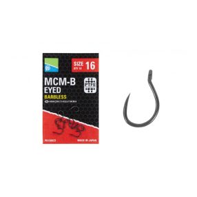 PRESTON MCM-B EYED HOOKS SIZE 8-18