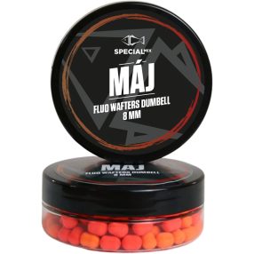 Speciál mix Fluo Wafters Dumbell 8 mm Máj