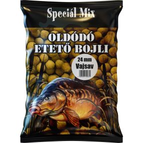 Speciál mix Oldódó Etető Bojli 24 mm Vajsav