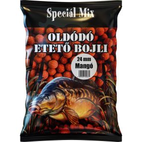 Speciál mix Oldódó Etető Bojli 24 mm Mangó