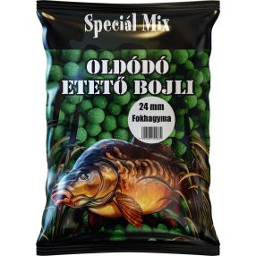 Speciál mix Oldódó Etető Bojli 24 mm Fokhagyma