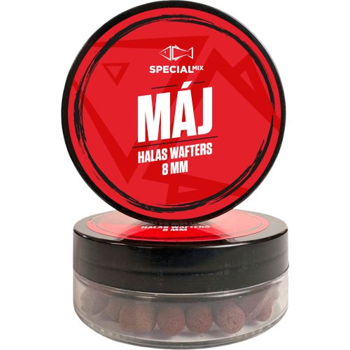Speciál mix Oldódó, halas wafters dumbell Máj 