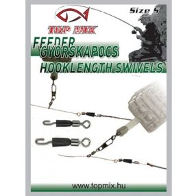 TOP MIX Feeder gyorskapocs "S"