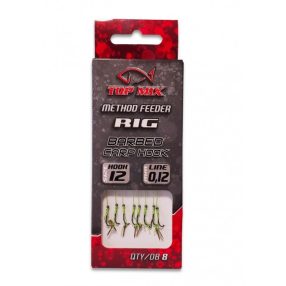   TOP MIX Method Feeder Rig (előkötött horog csalitüskével)