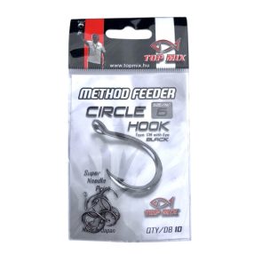 Top Mix Method feeder Circle hook